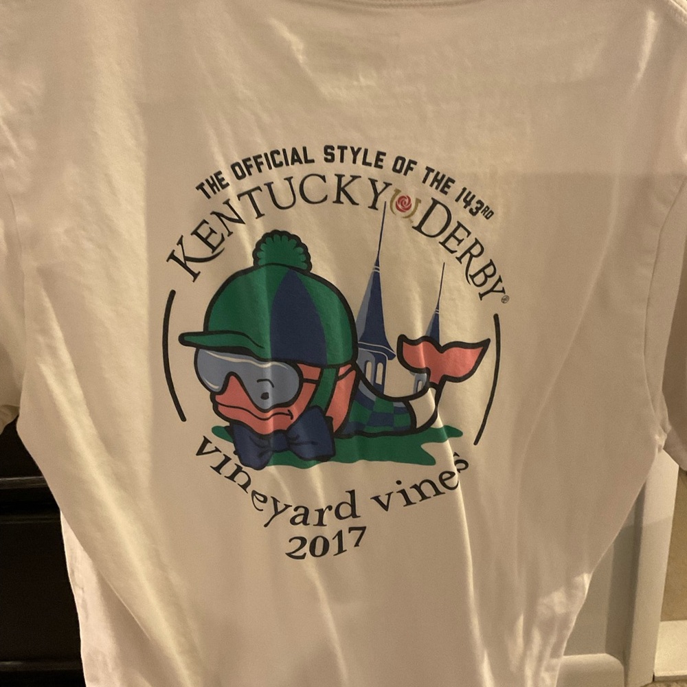 Vineyard vines t-shirt vineyard vines Kentucky derby short sleeve shirt - Picture 7 of 9